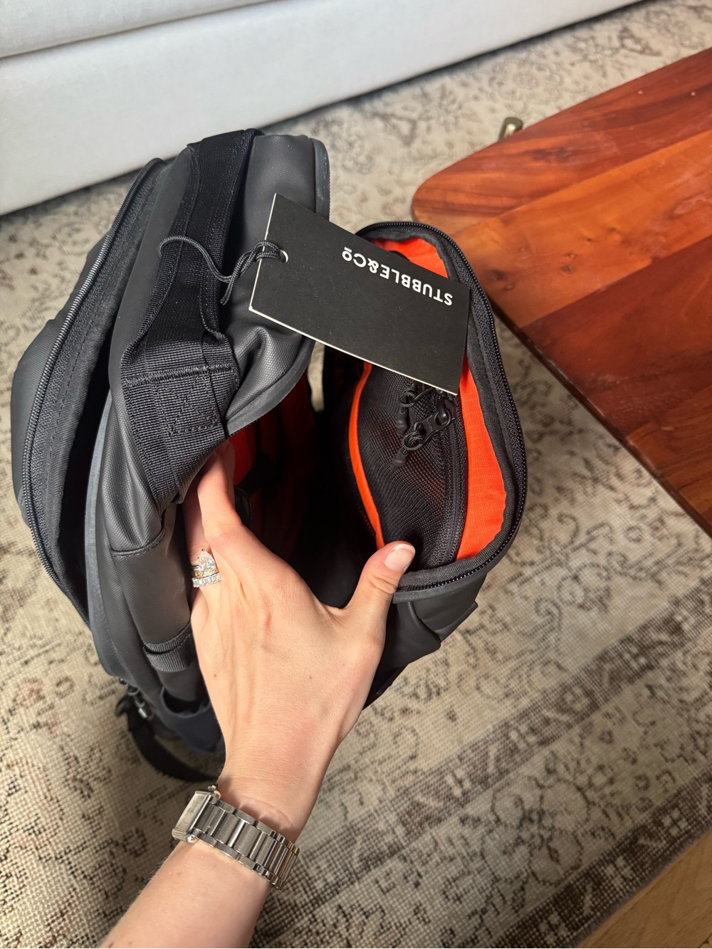Stubble & Co Black Backpack - Picture 4 of 4